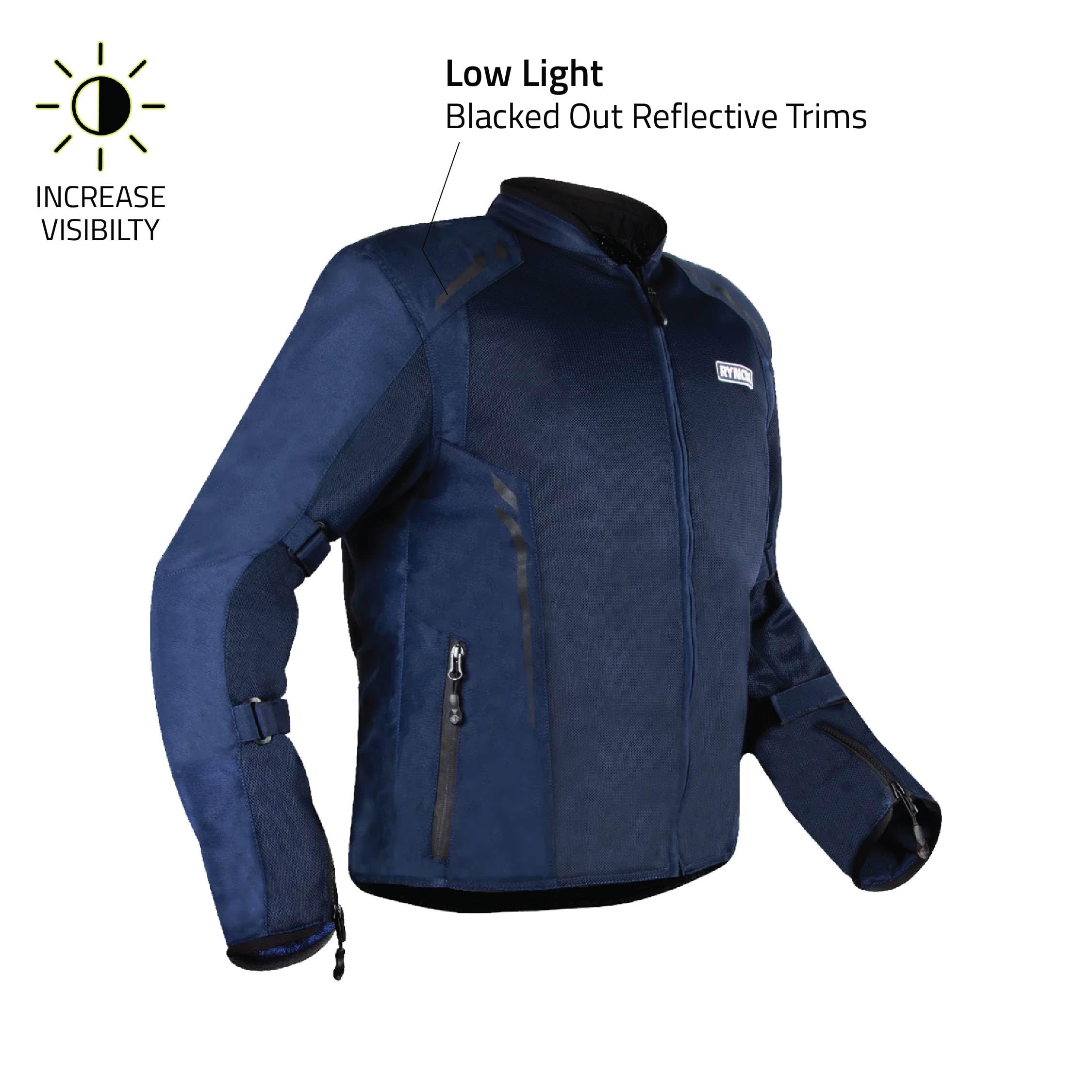 Rynox Cypher GT Jacket - Mesh Motorcycle Riding Jacket | Impact